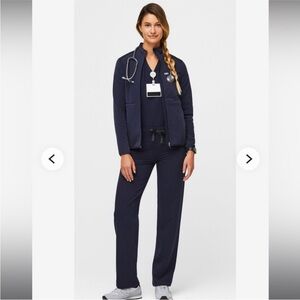 Figs Livingston Basic Scrub Pants Navy Blue size XL /P